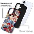 thumbnail image 2 of Case for iPhone 16 Plus, Drop Protection Hybrid 2-Layer Hard Phone Cover-Retro Summer USA Patriotic Collage, 2 of 7