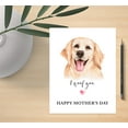 thumbnail image 4 of Koyal Wholesale Funny Mother's Day Jumbo Card With Envelope, I Woof You, Set of 1, 4 of 5