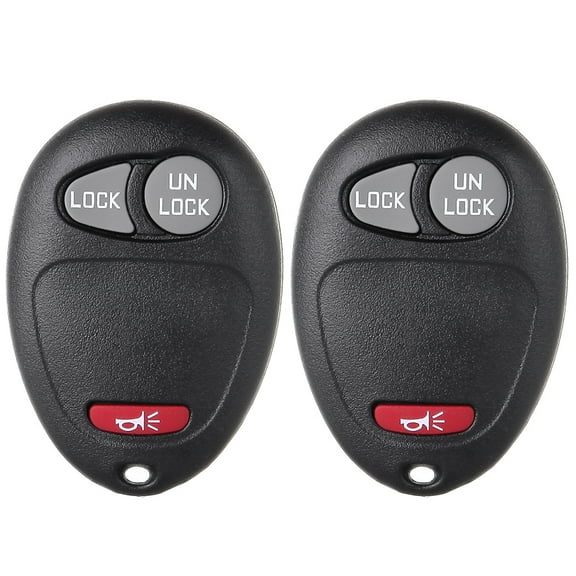 ECCPP Keyless Entry Remote Control Car Key Fob for Chevy Colorado Venture for GMC Canyon Hummer H3 H3T for Isuzu i-280 i-290 I-350 i-370 Key Fob L2C0007T 315MHz 2PCS