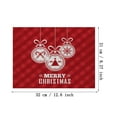 Light Kitchen Mat Red Christmas Placemats For Dining Table 32 X 21 Cm