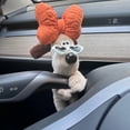 thumbnail image 1 of Adorable Plush Car Decoration Dog 5.91 in Dashboard Seat Ornament Soft Durable, 1 of 9