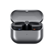 SAMSUNG Galaxy Buds3 (2024, ANC) Water Resistant, AI Real-Time Language Interpreter, True Wireless Bluetooth 5.4 Earbuds, Hi-Fi Sound, Noise Cancelling, Touch Control, International Model (Silver)
