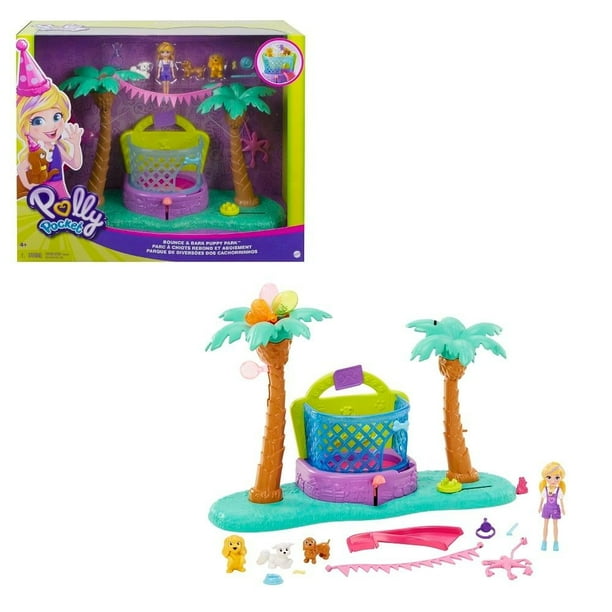 Set de Juego Polly Pocket MATTEL Parque Temático de Mascotas