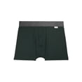 thumbnail image 4 of Bóxer Zaga para Hombre, Largo Double Brush Multicolor Verde 3 Piezas Talla EG, 4 of 4