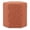 Orange, variant on Pemberly Row Hexagon Footstool in Dusty Orange Linen Look Fabric
