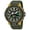 Army Green, variant on Men's Dual Display Sport Watch – Waterproof Alloy Quartz Digital Wristwatch with Chronograph & Luminous Backlight