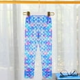 thumbnail image 4 of PASHOP Girl Unicorn Leggings Kid Rainbow Legging Tights Trousers Slim Long Pants, 4 of 5