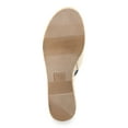 thumbnail image 5 of Time and Tru Women's Raffia Platform Slide Sandals, 5 of 5