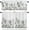 White Grass Green, variant on Green Forest Kitchen Curtains and Valances Set, Rod Pocket Curtains Tier Farmhouse Window Curtains 36 Inch Length, Pine Maple Nature Trees Watercolor Rustic 3 Piece Kitchen Curtains Set