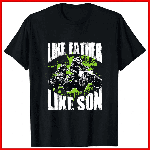 Like Father Like Son Matching Apparel Classic Family Bonding Unisex T-Shirt C00305, up to size 5XL