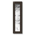 thumbnail image 2 of ArtToFrames 4x20" Plum Victorian Emboss Picture Frame, Brown Wood Poster Frame, with Regular Glass and Foam Backing 3/16 inch (FBPL-5080), 2 of 7