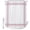 Pink, variant on 54x78 Inch Shower Curtain Decorative Minimalist Grid Bathtub Bath Curtains Fabric Waterproof Bathroom Decor, Modern Simple Lines Stripes Art Purple Small Stall Shower Curtain Set with 12 Hooks