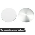 thumbnail image 4 of 4pcs 65mm Silver Tone Car Auto Universal Wheel Center Hub Caps Emblem Badge Decal Sticker, 4 of 6