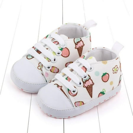 

PROMOTION SALES!Baby Boy Girl Sneakers Toddler Shoes Toddler Infant First Walkers Cotton Sole