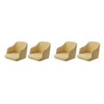 thumbnail image 4 of Baohd 2pieces Contemporary Chair Protection Stretchy Chair Covers In Fashionable cream-coloured 2Set, 4 of 6