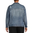 thumbnail image 3 of Dollhouse Womens Junior Plus Denim Jacket, 3 of 5