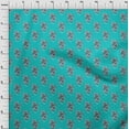 thumbnail image 3 of oneOone Georgette Viscose Fabric Flower Artistic Printed Craft Fabric BTY 42 Inch Wide, 3 of 4
