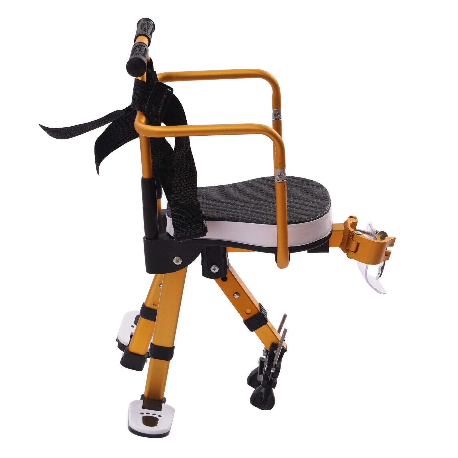 HiKaRiGuMi Black Front Mounted Child Bike Seat Kids Baby Bicycle Chair