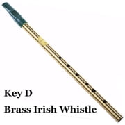 Feadóg Brass Traditional Irish Whistles, Key of D