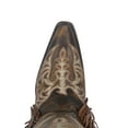 thumbnail image 2 of Corral Boots Womens Eagle Embroidered Studded Fringe Tall Snip Toe Cowboy, 2 of 4