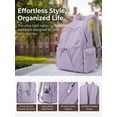 thumbnail image 5 of Spencer Laptop Backpack Nylon Backpack Purse for Women, Casual Lightweight Daypack Travel Bag with 14 inch Laptop Compartment, 5 of 8