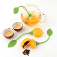 thumbnail image 1 of Loose Tea Leaf Strainer Silicone Tea Infuser Lemon, 1 of 1
