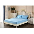 thumbnail image 3 of The Great American Store 1800 Series Double Brushed Microfiber Pillowcase - King (Solid, Light Blue), 3 of 3