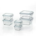 thumbnail image 1 of Glasslock Oven and Microwave Safe Glass Food Storage Containers 12 Piece Set, 1 of 8