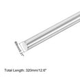 thumbnail image 2 of Uxcell 304 Stainless Steel Round Rods 8mm x 320mm for DIY Craft, 5 Pack, 2 of 6