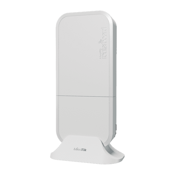 MikroTik wAPG-5HaxD2HaxD-US wAP ax Weatherproof Wi-Fi 6 Access Point, Dual-Band 2x2 MIMO, Gigabit Ethernet, PoE-In, RouterOS v7, Enhanced Security, and Centralized Management