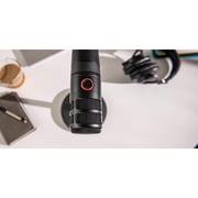 Audio-Technica AT2040USB Hypercardioid Dynamic Podcast USB Microphone, Black Bundle