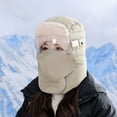 thumbnail image 2 of Mens Winter Hats, Thick Velvet Warm Hoods for Windproof and Ear Protection, 2 of 3