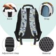 thumbnail image 5 of Binienty Fish Camo Backpack for Girls Age 10-12 17 Inch Lightweight School Backpack with Side Pockets Kids Day Pack Kids Back to School Gifts, 5 of 8