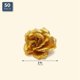 thumbnail image 5 of Flores Artificiales Cabezas de Flores de Rosas de Seda, 100 Piezas para Decoración de álbum de Ropa de Sombrero, Decoración de Boda (Oro), 5 of 10