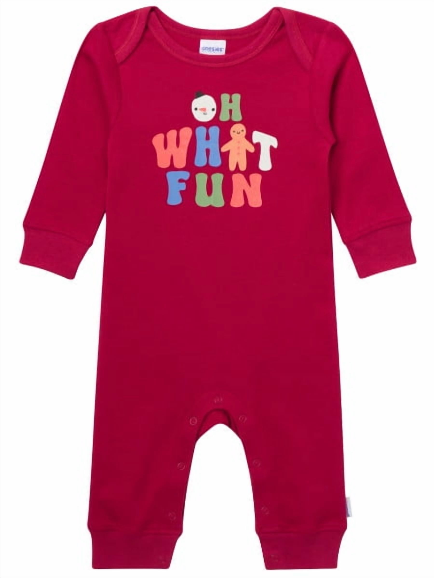 Baby Neutral Onesies Brand 3-Pack Footless Pajama Set
