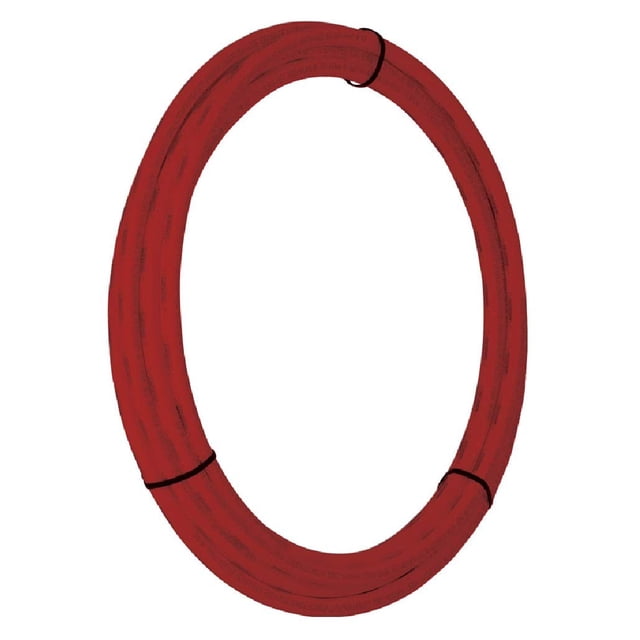Tubos de agua potable SharkBite U860R25 PEX, color rojo