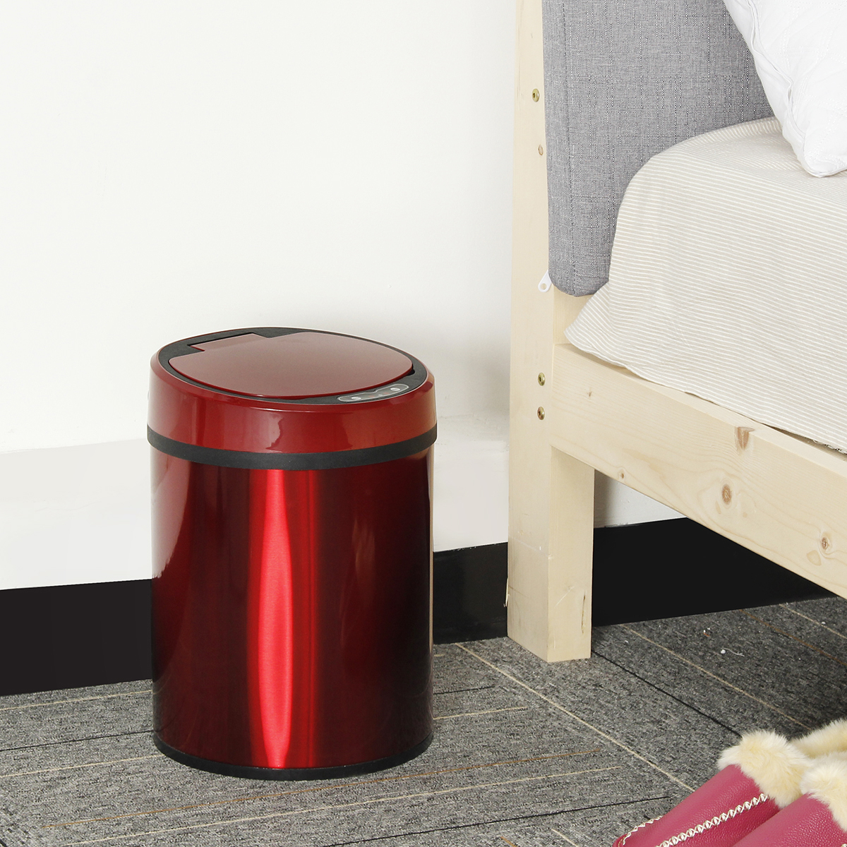 The 10 Best Trash Cans 2021 8l Plastic Trash Can Pressing Cover Home