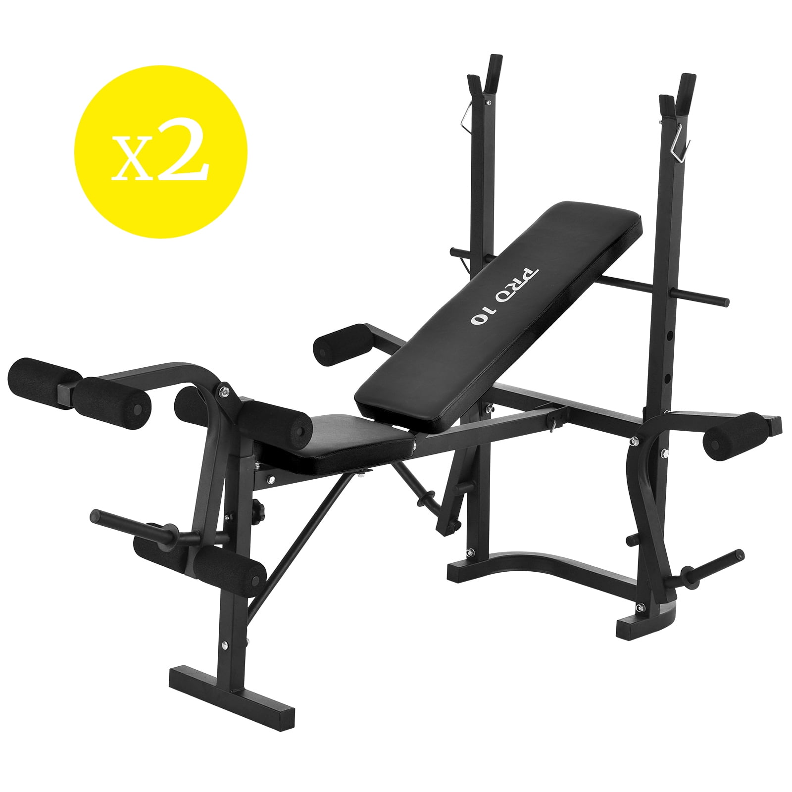 Adjustable Home Workout Weight Lifting Bench Gym Multi Station