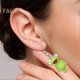 thumbnail image 2 of 1 Pair Women Hook Earrings Frog Shape Pendant Earrings Vivid Appearance Drop Earrings Lightweight Jewelry Accessories, 2 of 5