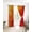 Multi, variant on Red Orange Blackout Curtains 63 Inches Long for Bedroom, Modern Abstract Ombre Geometric Aesthetic Thermal Insulated Room Darkening Black Out Window Curtain Panels Grommet Drapes for Living Room