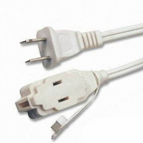 EXT-8W - Rallonge 2/16 8 Pieds Blanc SPT