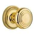 thumbnail image 3 of Nostalgic Warehouse Ropdec_Sd_Nk Deco Solid Brass Single Dummy Door Knob - Grey, 3 of 7