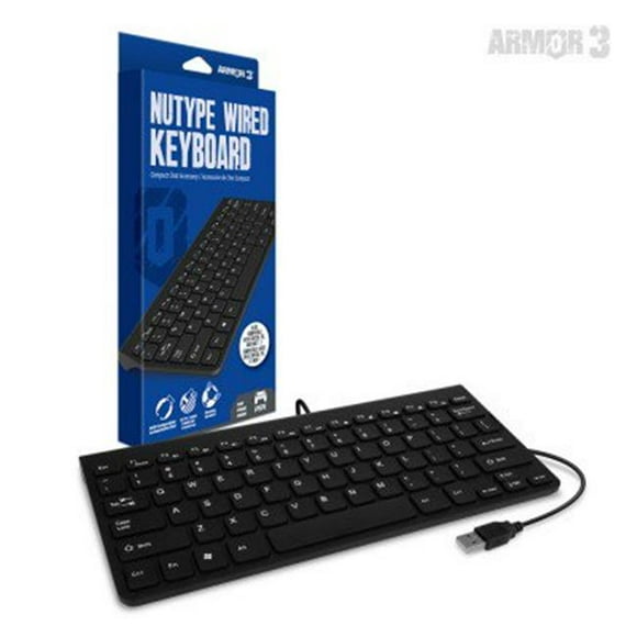 Hyperkin M07376 Clavier Filaire Nutype 10 Pieds pour PS4 - Armor3