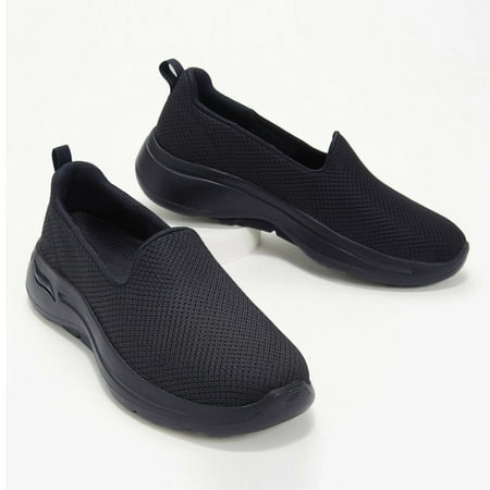 

XIAQUJ Women s Leisure Breathable Mesh Outdoor Fitness Running Sport Sneakers Shoes Women s Fashion Sneakers Black 9(40)