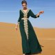 thumbnail image 1 of Vestido elegante de encaje con bordado grande para vacaciones de estilo vintage para mujer de Oriente Medio, 1 of 6