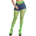 thumbnail image 2 of Neon Sexy Fishnet Tights Women Stockings Party Club Wear Pantyhose Women Green Carnival Fish Net Stockings Female Tight Meias (3 pairs you choose,One Size), 2 of 7