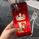 thumbnail image 1 of Funda de teléfono con letras de diseño de diamantes mate, funda suave para Apple iPhone 13, 12 Mini, 11 Pro, 7, XR, X, XS Max, 6, 6S, 8 Plus, 5, 5S, SE, gran oferta Fivean unisex, 1 of 2