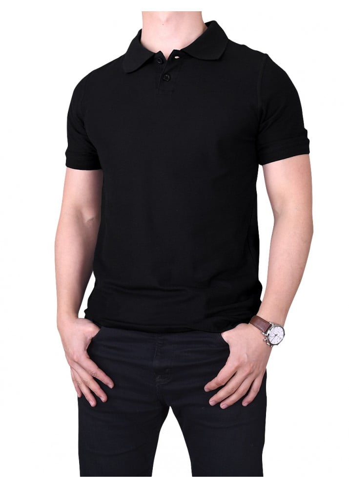 black polo shirts walmart