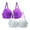 Blue, variant on Wireless Bras for Women No Underwire Full Coverage Padded Push Up Wirefree Bras Seamless Bralette Soft Comfort Everyday Plus Size Womens Bras Light Purple,100D