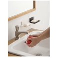 thumbnail image 5 of Jabonera en acero al carbono (negra), bandeja para jabón, acabado cromado autoadhesivo 3M, no requiere taladrar, soporte para esponja de barra y lavabo de ducha, 5 of 5